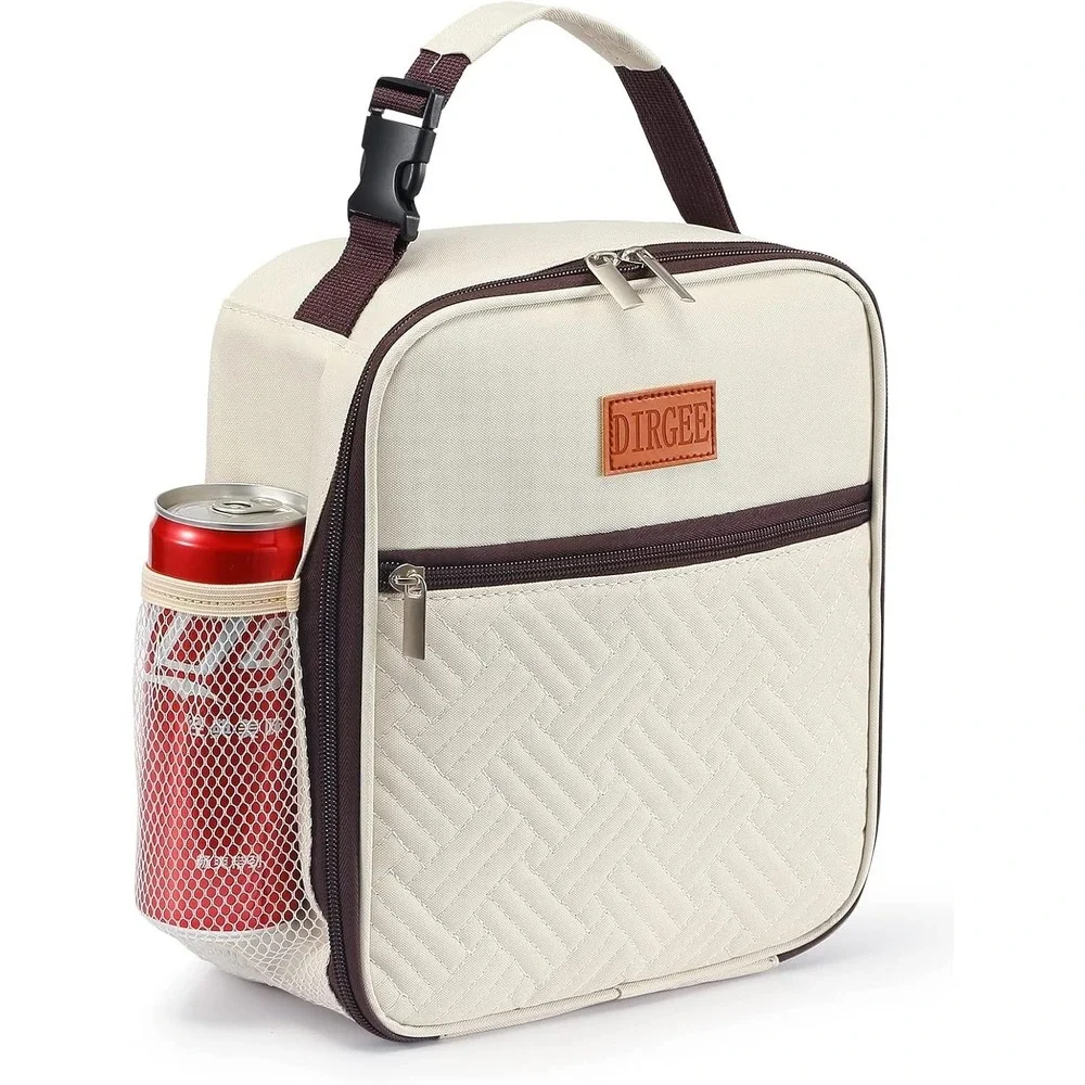 Lunch Bag Insulated For Men/Women Adults - white